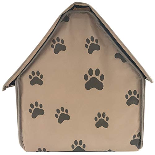 Caseta de Perro, Pequeña huella cama del animal doméstico Carpa del gato de la perrera cubierta portátil Nido Trave animal doméstico del gato del animal doméstico cama del perro cama del perro Casa pl