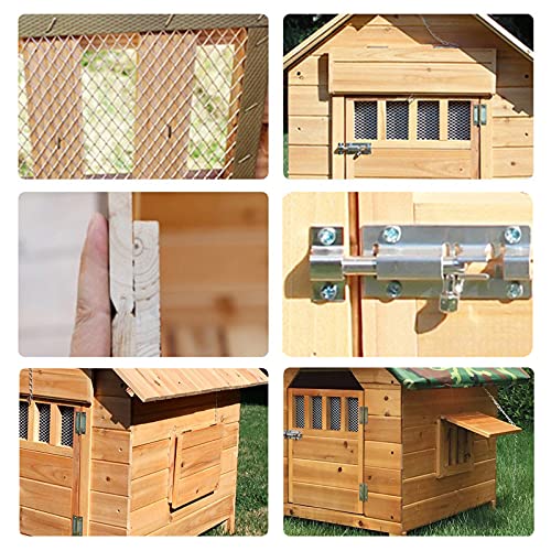 Casetas para Perros Exterior Impermeables, Caseta de Madera para Perros, Caseta Perros con Puerta Casa Perro Mediano Casa Perro Grande Casa Perro Pequeño(Size:S(Pets Less Than 13.5inch in Length))