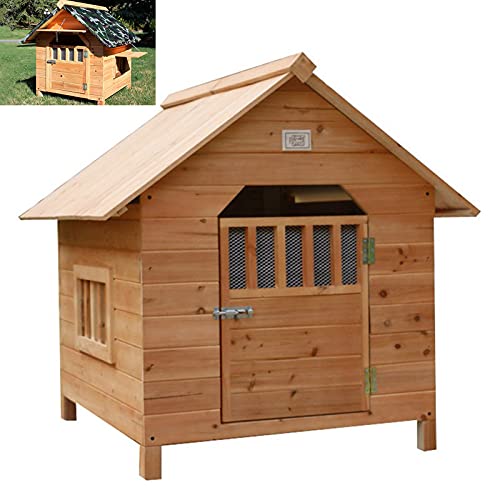 Casetas para Perros Exterior Impermeables, Caseta de Madera para Perros, Caseta Perros con Puerta Casa Perro Mediano Casa Perro Grande Casa Perro Pequeño(Size:S(Pets Less Than 13.5inch in Length))