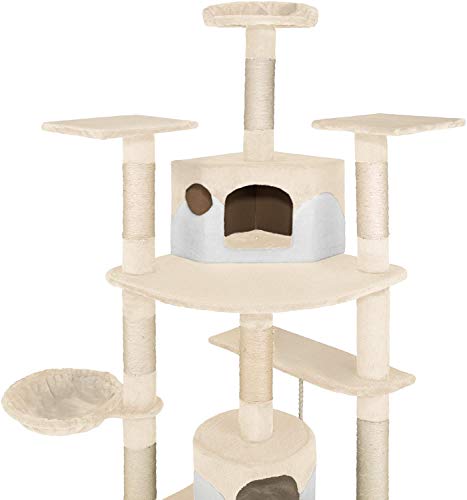 CA&T P.J Pet Products Ultimate Mega Climber - Beige - Talla única