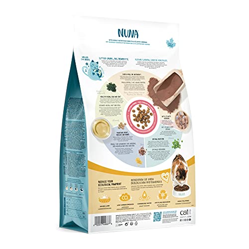 Catit Nuna Pienso Proteína Insecto y Arenque, 5 Kg