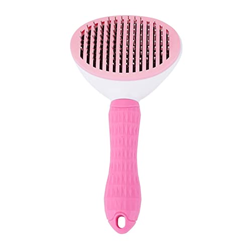 cepillo de aseo de mascotas Eliminación de peines PET PET Cepillo Grooming Cats Hair Eliminar Sellejo de pulgas Self for perros Preparación de peaje Automático Cepillo de pelo Trimmer ( Color : 02 )