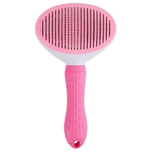 cepillo de aseo de mascotas Eliminación de peines PET PET Cepillo Grooming Cats Hair Eliminar Sellejo de pulgas Self for perros Preparación de peaje Automático Cepillo de pelo Trimmer ( Color : 02 )