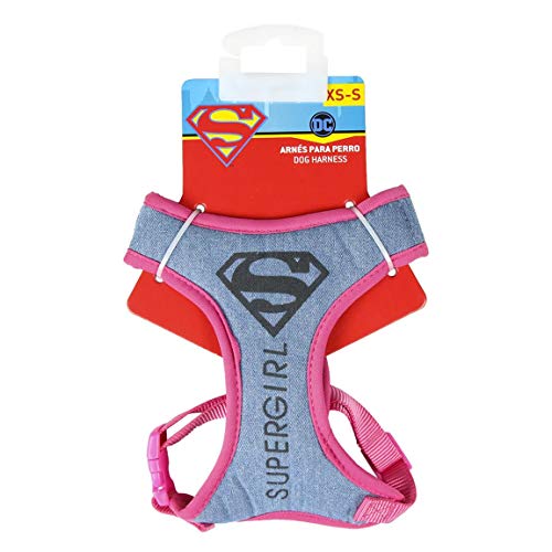 Cerdá Life'S Little Moments Arnes Para Cachorros Desuper Girl - Licencia Oficial Dc Comics 80 g