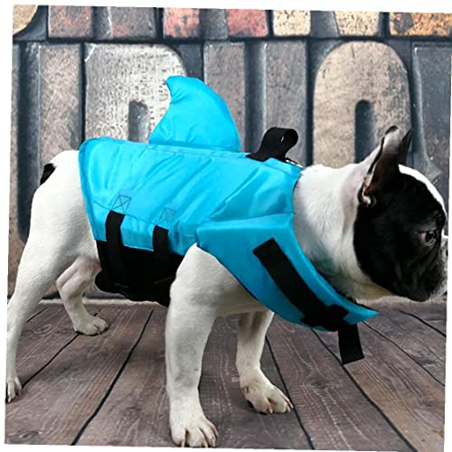 Chaleco Salvavidas para Perros Pet Ripstop Life Saver con Manija Superior De Flotabilidad Y Rescate para Piscina De Playa Tamaño De Piscina M