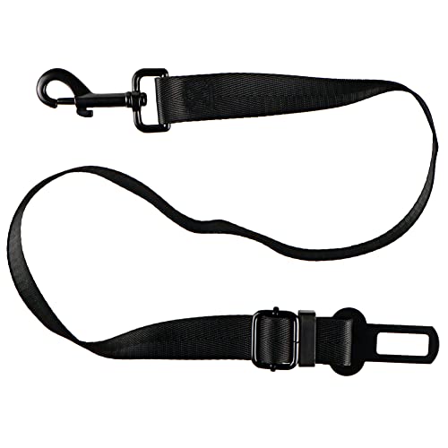 Cinturón de Seguridad Perro Cinturón de Seguridad Perros con cinturón de Seguridad Ajustable para trasportar Mascotas (45-75CM)