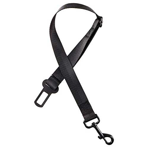 Cinturón de Seguridad Perro Cinturón de Seguridad Perros con cinturón de Seguridad Ajustable para trasportar Mascotas (45-75CM)