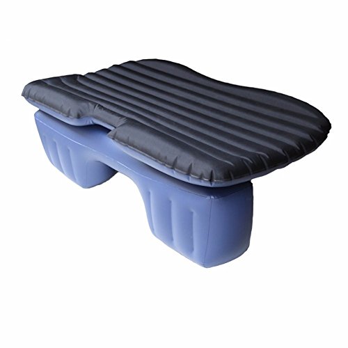 Coche cama inflable / coche de vuelta colchón de aire colchón de asiento / Viajes Cama / descarga de vehículos de motor / adulto esterilla para dormir, Oxford Negro 1