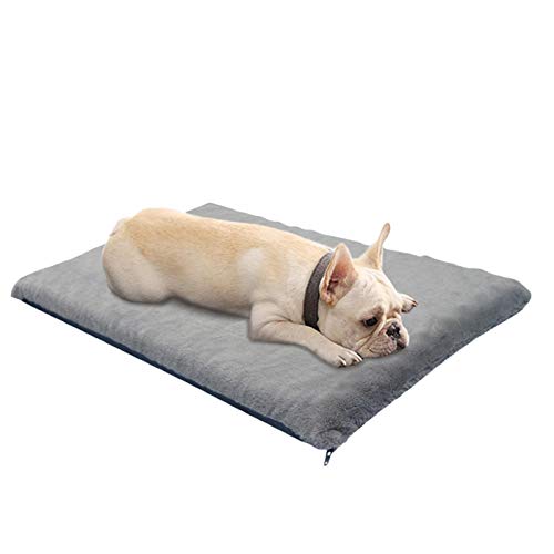 Colchón ortopédico de Espuma viscoelástica para Perros, Cama ergonómica para Mascotas, con Funda extraíble y Lavable, cojín de Espuma para Cama para Perros, para aliviar Las articulaciones