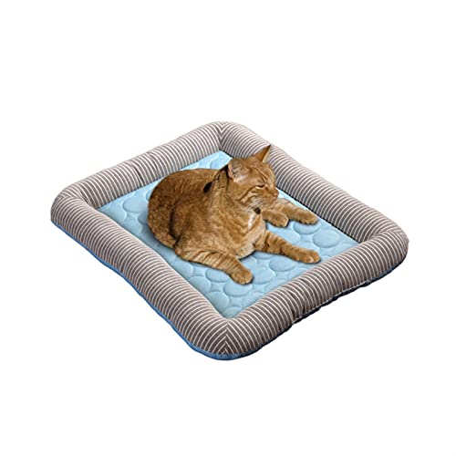 Colchón para Perros Matera de enfriamiento para perros Pista de hielo Mantén de hielo Colchón de peluche PET Fresco Mat Ced Cat Gat Summer Mantenga fresco Hielo Seda Refrigeración de la estera de perr