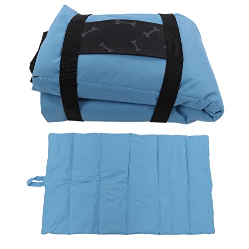 Colchoneta para Dormir para Perros, Cama de Viaje para Perros, Plegable Y Portátil, Duradera Y Lavable, Impermeable, para Perros Medianos Y Grandes, para Acampar, Colchonetas para Mascotas