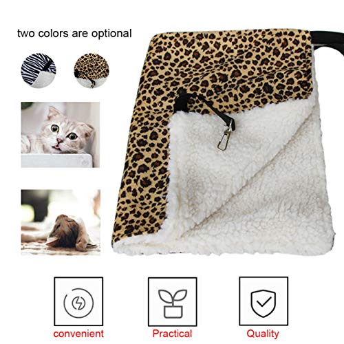 Colchoneta para Gatos Colgantes cálidos Hamaca para Gatos Suaves Hamaca de Invierno Hamaca para Mascotas Jaula para Gatos Cojín de Cama Cama de Aire Productos para Mascotas BCVBFGCXVB (Amarillo