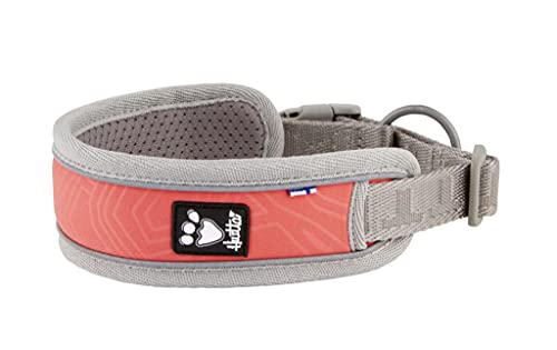 Collar con ventosas acolchadas para perros coral grande 45-55 cm