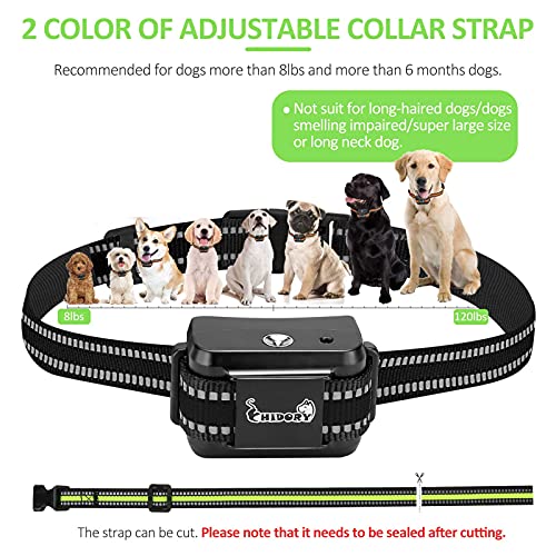 Collar de ladridos de citronela para Perros, Collar de Entrenamiento para Perros en Aerosol, sin Recarga, sin Control Remoto, Collares de ladridos de citronela para Perros, antiladridos más Seguro