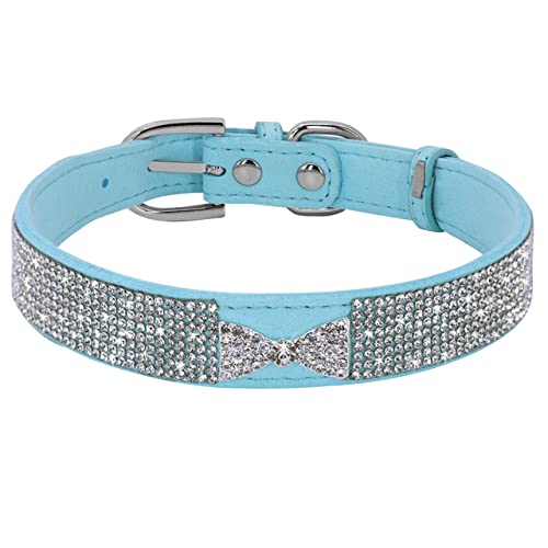 Collar De Perro Collar De Perro Pequeño De Diamantes De Imitación Brillante Collar De Collares De Gato De Cachorro De Diamantes De Imitación Brillantes Para Perros Pequeños Medianos Gatos Chihuahua Y