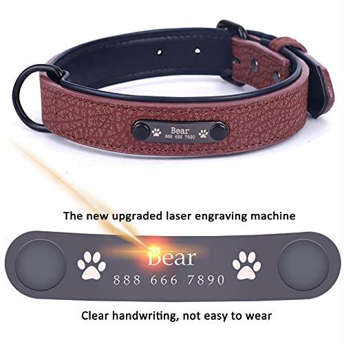 Collar De Perro Collares De Para Perros Personalizados, Personalizados, Grabados Gratis, Etiqueta De Identificación, Placa De Identificación, Collar Reflectante Para Cachorros, Accesorios Para Per