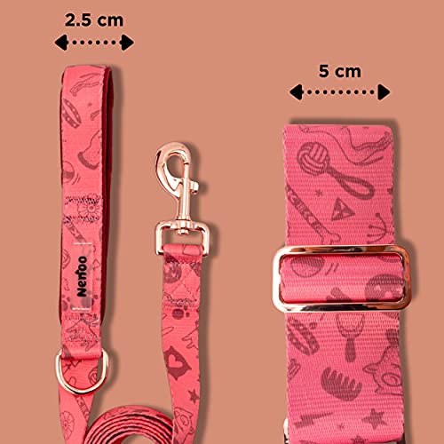 Collar Martingale y Correa para Perros Medianos / Grandes como los Galgos