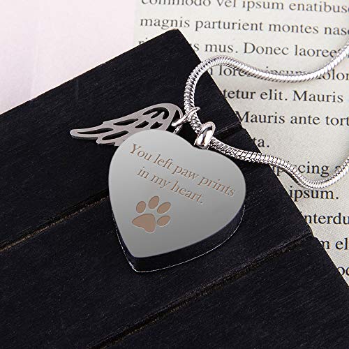 Collar personalizado personalizado de la urna de la etiqueta del perro de la urna de la etiqueta del perro de la cremación de la foto grabado de la fecha del nombre conmemorativo de la fecha del,