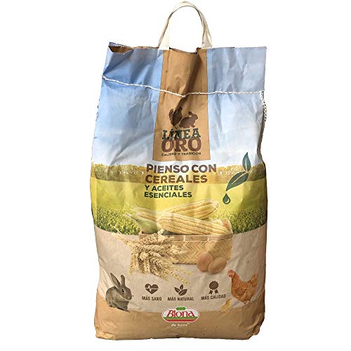 COMERCIAL MIDA BIONA Pienso para Pollos CRECEBA Pollos Oro HARINA - 10 kg