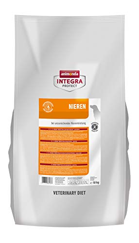 Comida dietética para perros animonda Integra Protect, pienso para perros con insuficiencia renal crónica, 10 kg