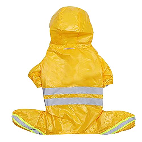 Comyglog Chubasquero para perro, chubasquero, para perros, mascotas, capa de labrador, impermeable, chaqueta Golden Retriever XXXL