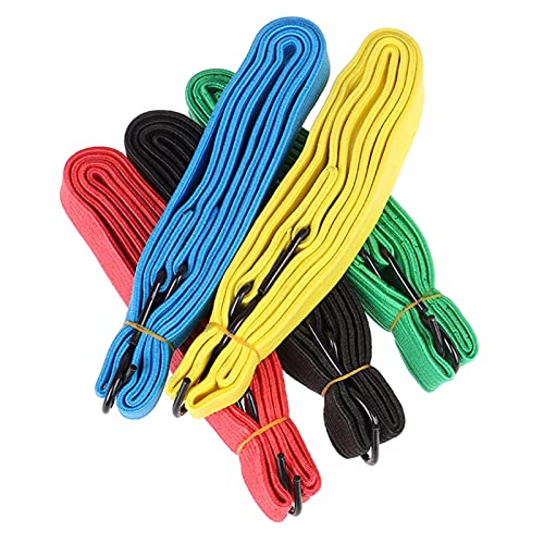 Correa de amarre pesada 1PC 1.8M Hebilla correas de carga de correa para la bicicleta de motocicleta de automóviles con hebilla de metal cuerda de remolque correa fuerte color aleatorio Envío de carga