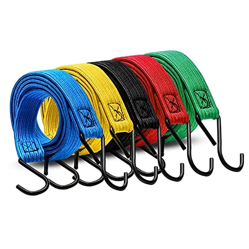 Correa de amarre pesada 1PC 1.8M Hebilla correas de carga de correa para la bicicleta de motocicleta de automóviles con hebilla de metal cuerda de remolque correa fuerte color aleatorio Envío de carga