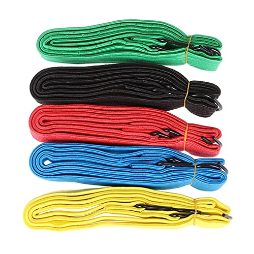 Correa de amarre pesada 1PC 1.8M Hebilla correas de carga de correa para la bicicleta de motocicleta de automóviles con hebilla de metal cuerda de remolque correa fuerte color aleatorio Envío de carga