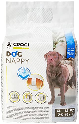 Croci Diadema para La Higiene del Perro del Pañal del Perro 12 Pc Xlarge 1 Unidad 483 g