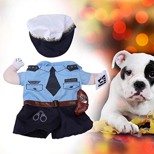 Cuque Venta Loca Ropa para Mascotas, Disfraz de Halloween, Disfraz de poliéster Bonito para Mascotas, Disfraz para Gatos para Perros, Disfraz para Perros, Ropa para Perros(L)