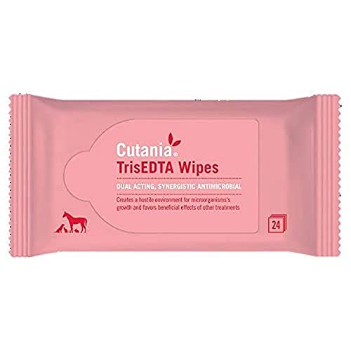 Cutania VetNova TrisEDTA Wipes Toallitas Dermatológicas