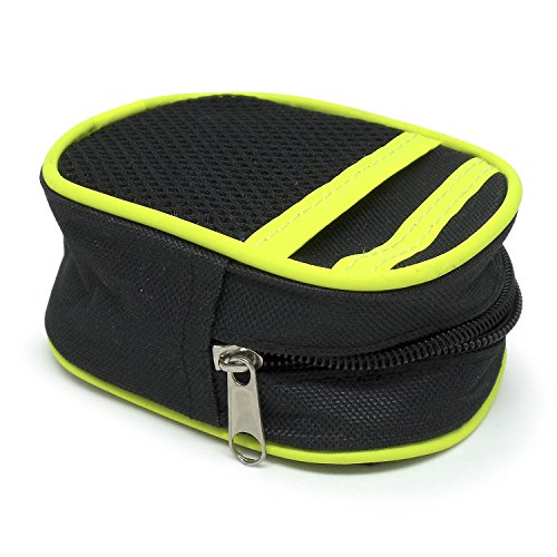 DAONLY Correa para Correr con el Perro. Correa Extensible Ideal para Correr, Bicicleta, Deporte, Running con Bolsa para telefono y Accesorios. Correa Perro elástica Reflectante