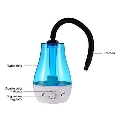 Decoración del tanque de tortugas de agua Reptiles humidificador 3L de agua del tanque lagartos Camaleones serpientes terrario vaporizador ultra-silencioso fabricante de la niebla con la manguera flex