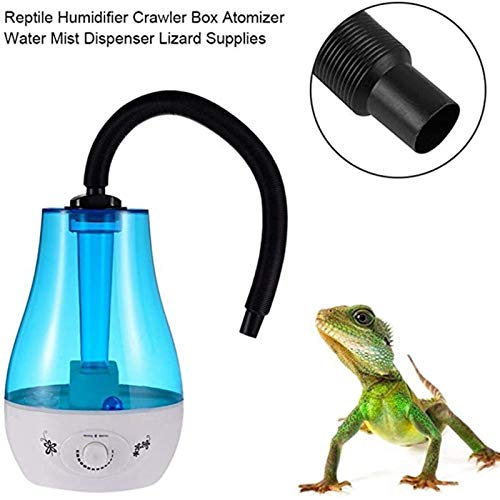 Decoración del tanque de tortugas de agua Reptiles humidificador 3L de agua del tanque lagartos Camaleones serpientes terrario vaporizador ultra-silencioso fabricante de la niebla con la manguera flex