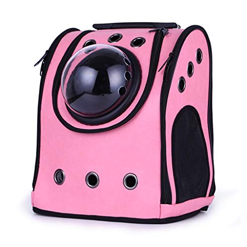 DERUKK-TY Cochecito de perro rosa plegable para perros pequeños y medianos gatos de 4 ruedas, barato cochecito de mascotas cochecito de viaje suministros para mascotas, hasta 10 kg