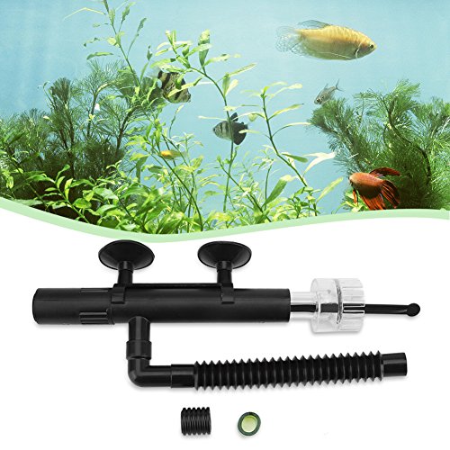 Desnatador de acuario Tanque de pescado Superficie de aceite Skimmer Removedor Mini filtro para acuario de coral pequeño tanque de agua