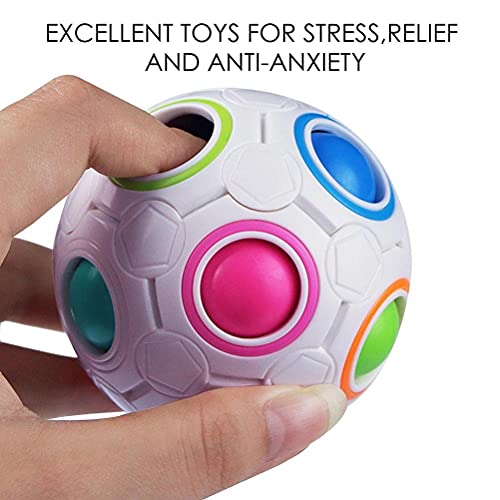 DKaony 36 Piezas Fidget Toys Cheap Pack, Anti-Stress Fidget Toy Set, Fidget Toys Juguetes sensoriales, Push Bubble Toy, Sensory Fidget Toy Set para niños Adultos, Regalos para niños