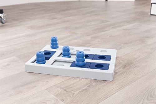 Dog Activity Chess, 40x10x27 cm, Niv.3, Azul/Blanco