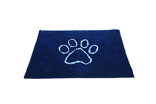 Dog Gone Smart Felpudo para Perro pequeño y pequeño con diseño de Perro de Color Azul Bermuda con Azul Claro, S