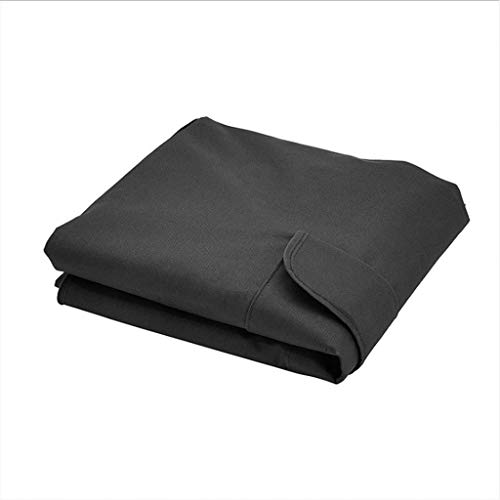 DONGZHI Perrera Casa Cubrir Impermeable A Prueba de Polvo Durable Oxford Mascota Jaula Cubrir Plegable Lavable Al Aire Libre Mascota Perrera Caja Cubrir (Color : Black, Tamaño : 60x52x46cm)