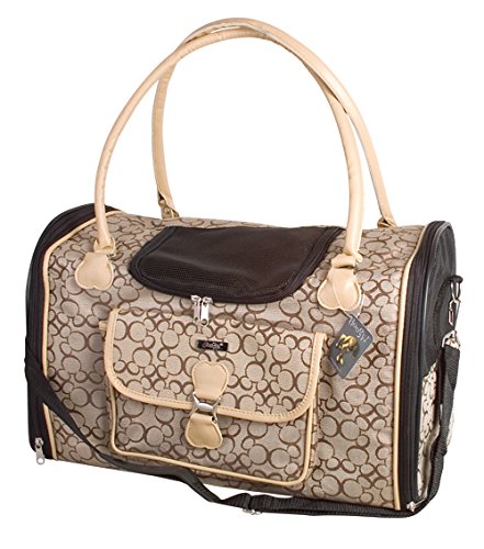 Doogy - Bolsa de Transporte para Perro, Color Beige