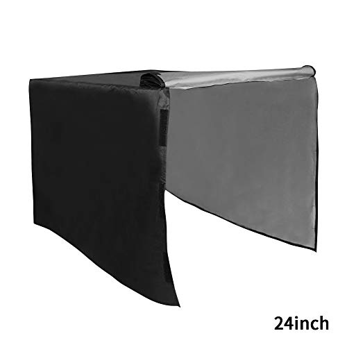 DSFSAEG Funda para cajón de perro, impermeable, tela Oxford, para jaula de mascotas para interiores y exteriores (negro, tamaño: 36 pulgadas)