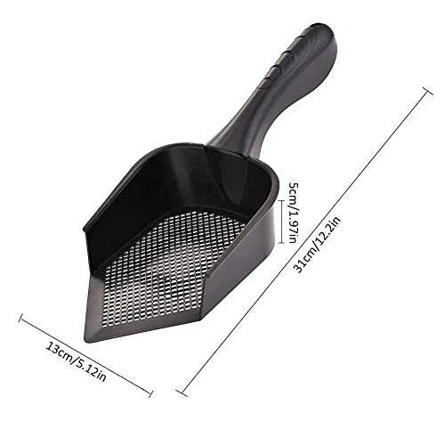 Duradero 3 unids Cat Pet Pet CUCTURA Scoop Interior Portable Durante PERLÁTICA PERLÁTICA Herramientas DE Limpieza DE Pet Herramienta de Limpieza (Color : Pointed)