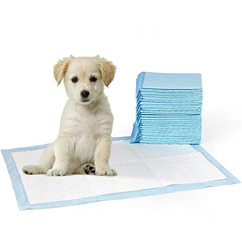 Easy Joy Almohadillas para Perros 45x60cm Toallitas de Entrenamiento Almohadilla Absorbente para Incontinencia Cambiador, Protector para Cama, Almohadillas de Higiene 50 Unidades - S