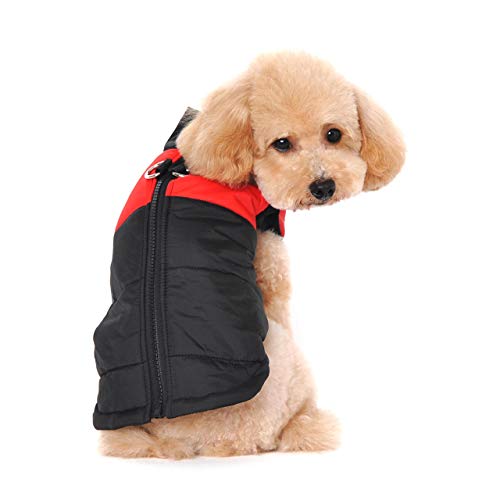 Ectkuee Capa de la Chaqueta del Perro a Prueba de Agua, Protector de Pecho Perro de Animal Doméstico del Perrito del Chaleco para el Otoño Invierno