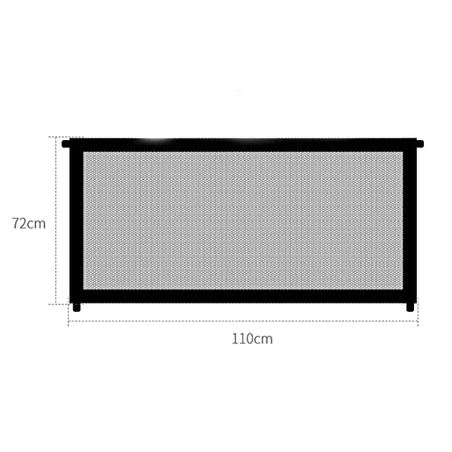 EONAZE Puerta Mágica para Perros Extensibles Plegable Puerta Seguridad Barrera Vallas para Perros Mascotas Gatos Bebés Adecuado para Pasillos, Cocinas, Dormitorios, Escaleras