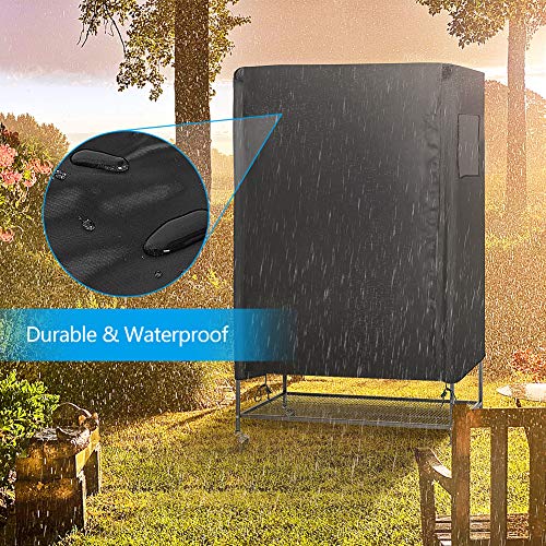 Ertisa Funda para jaula de pájaros, 97 x 60 x 130 cm Cubierta para Jaula de pájaros, impermeable y transpirable, Duradera, Resistente al Viento, a Prueba de Polvo, para Jaula de pájaros