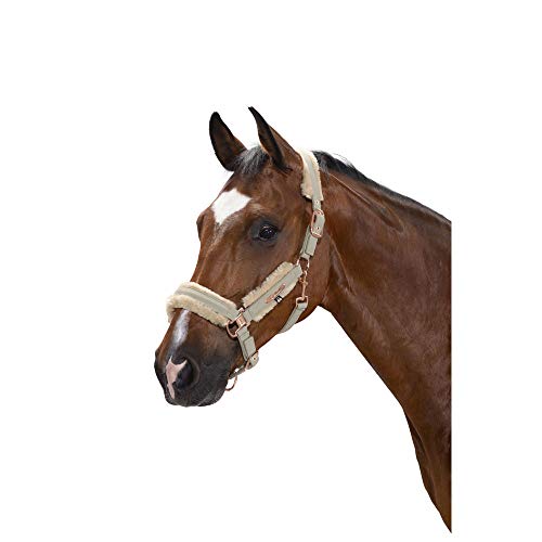 Eskadron - headcollar DOUBLEPIN Softshell FAUXFUR - Heritage 2020