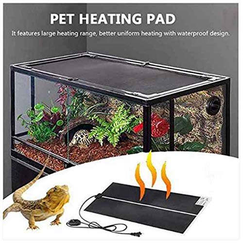 FANGCHENG Dispositivo de calefacción para Mascotas. Terrario Reptiles Heat Mat 7W Escalada calefacción del Animal doméstico de ratón Reptil eléctricos Reptiles Manta Suministros