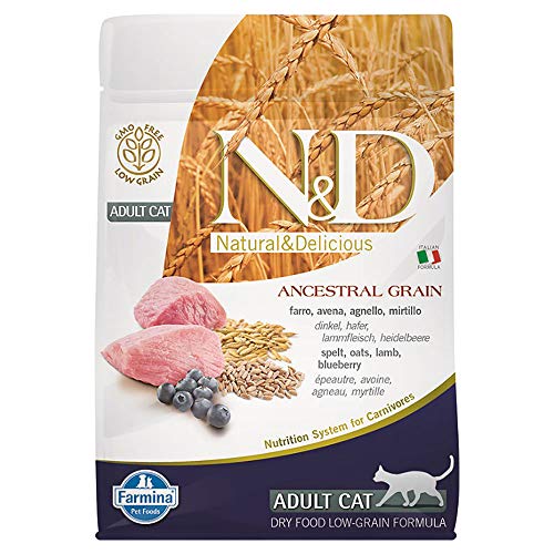 Farmina N&D Gato Ancestral Cordelo/Arándano, 300 g